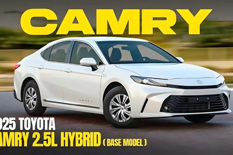 Discover the All-New 2025 Toyota Camry Hybrid: 5 Reasons It Redefines Style and Savings in Australia