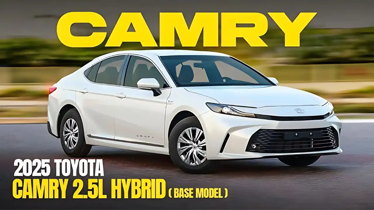 2025 Toyota Camry Hybrid Launches in Australia