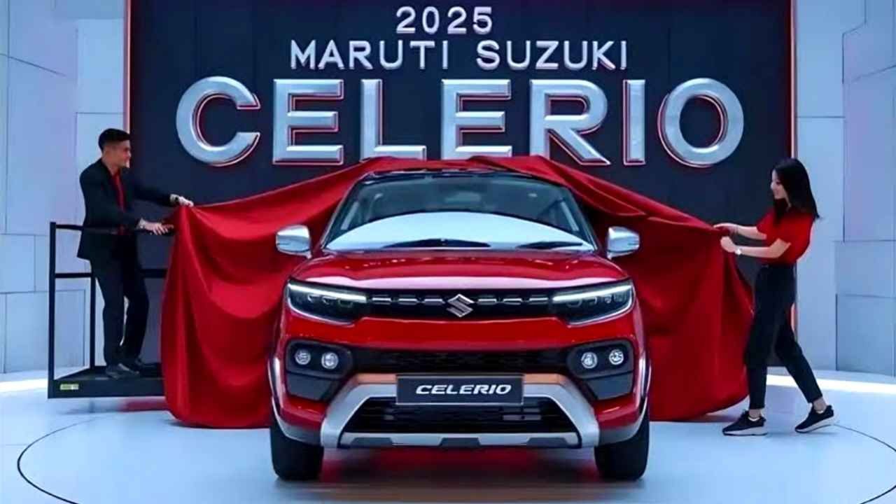 2025 Maruti Suzuki Celerio 5-Seater Luxury Car Launched With 38 KM/L Mileage to Rival Baleno – Check Price and Features Here