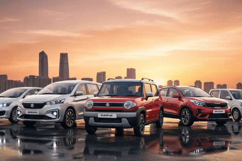 Top Budget Maruti Suzuki Cars 2025: Ciaz, Ertiga, Hustler & WagonR Mileage, Features & Compariso