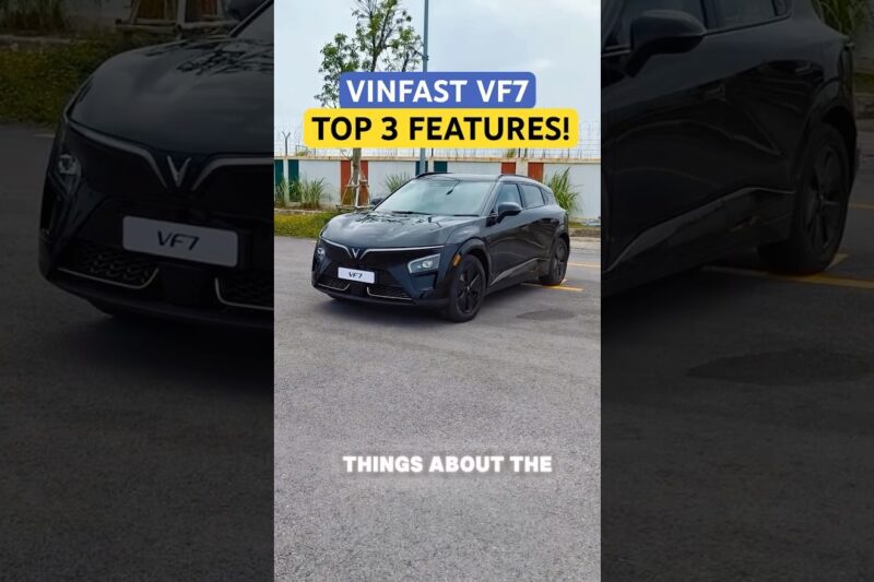 Unleash Innovation: Top 3 Exceptional Features of VinFast VF7: