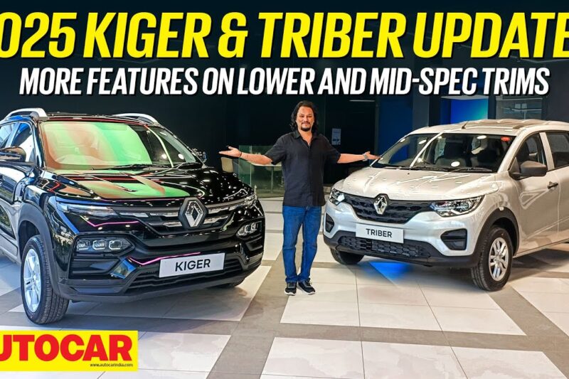 “Unveiling the 2025 Renault Kiger and Triber: A Powerful Walkaround Tour”: