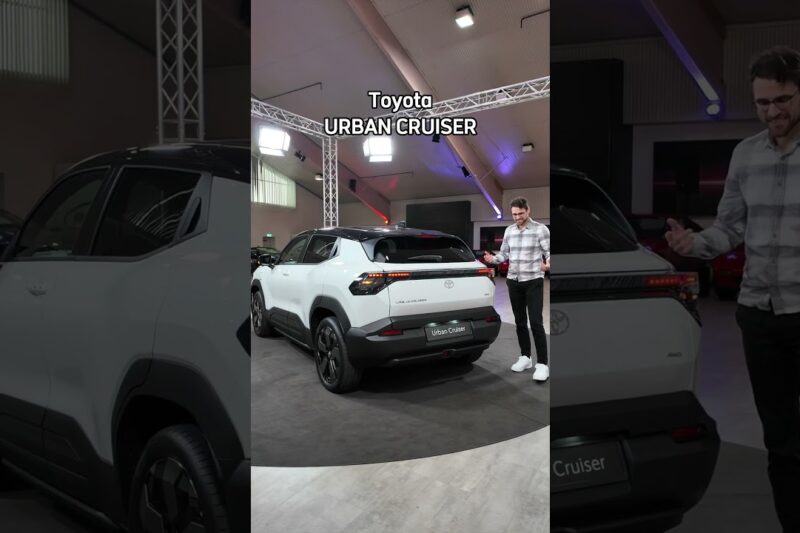 “Discover the Power of the New Toyota Urban Cruiser: 5 Reasons to Drive It Today!”: