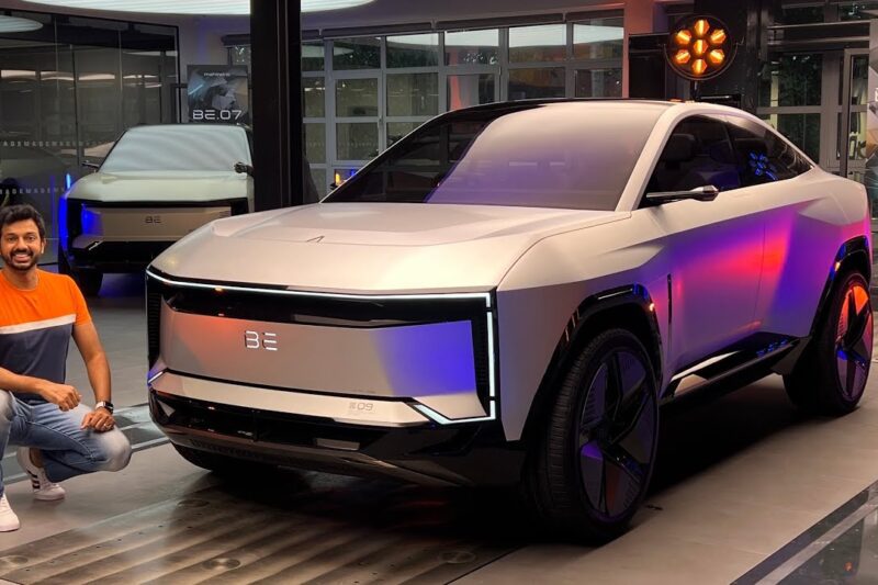 “Discover the Power of Mahindra BE.09 & BE.07 Electric SUVs: A Deep Dive into BE.05 Interior Features”: