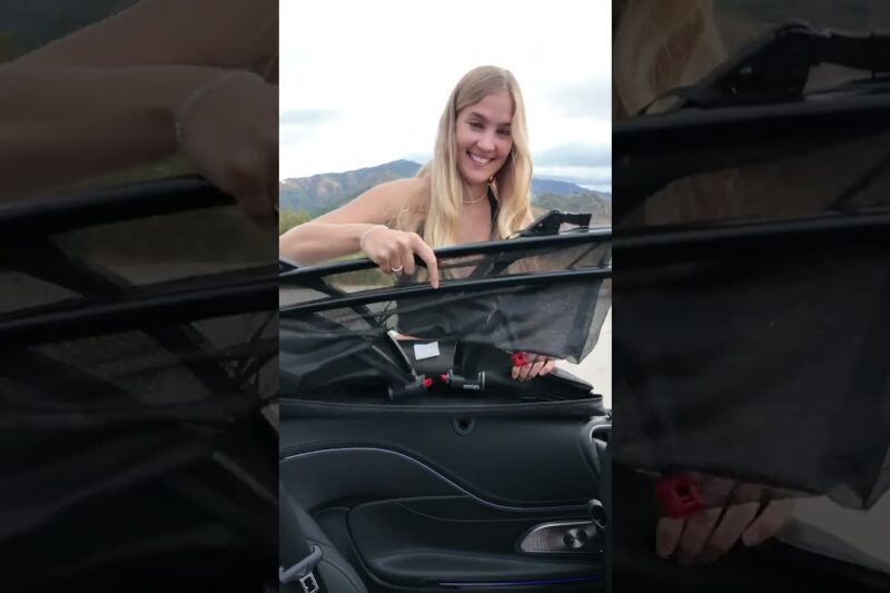 “Revolutionary Wind Deflector with Airbag Safety in the Mercedes-AMG CLE 53 Cabriolet: 5 Key Benefits”: