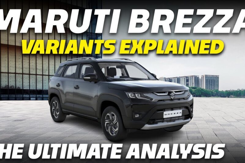 “Unlocking the Maruti Brezza: A Comprehensive Guide to LXI, VXI, ZXI, and ZXI+ Variants”: