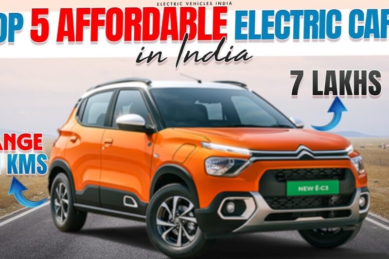 Affordable Electric Cars in India 2024: Top 5 Budget-Friendly Options for Smart Buyers: