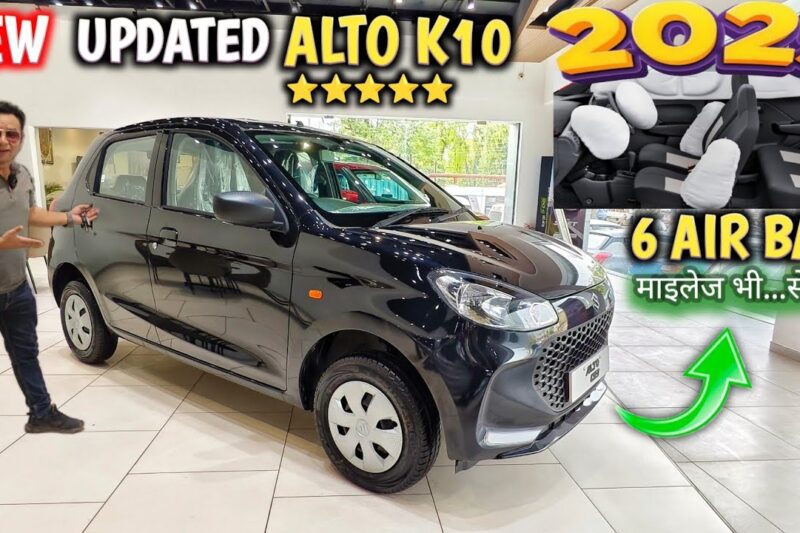 “Unveiling the 2025 Maruti Alto K10 VXI: A Game-Changer with 6 Airbags and Impressive Features”: