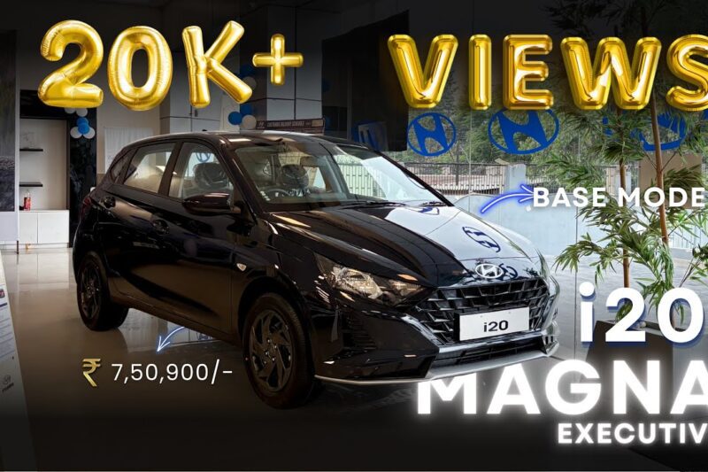 “Discover the 2025 Hyundai i20 Magna Executive: Unleash the Power of the Base Model with Exceptional Value”: