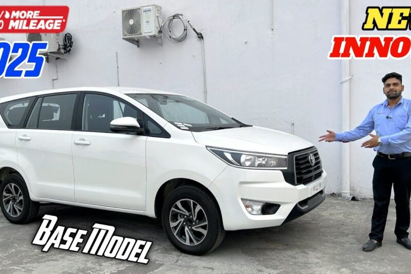 Toyota Innova Crysta 2025 Base Model Limited Edition Review – Unlock Exceptional Value with Year-End Discounts: