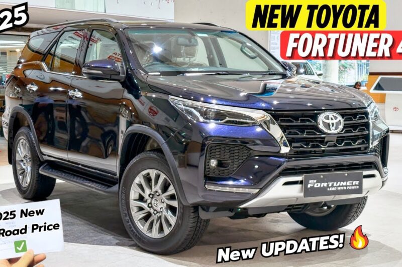 “2025 Toyota Fortuner 4×4 Black: Ultimate Review, Features, and On-Road Price”: