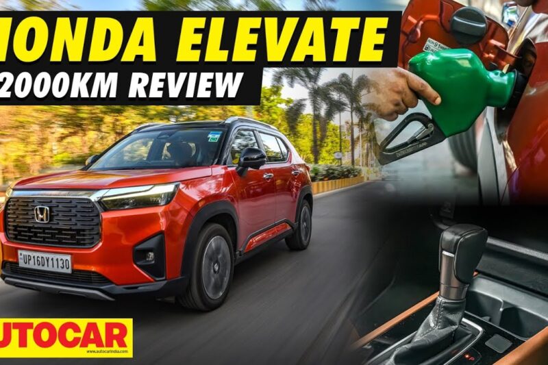 Honda Elevate: 2000km Review – Top Features and Impressive Fuel Efficiency Insights: