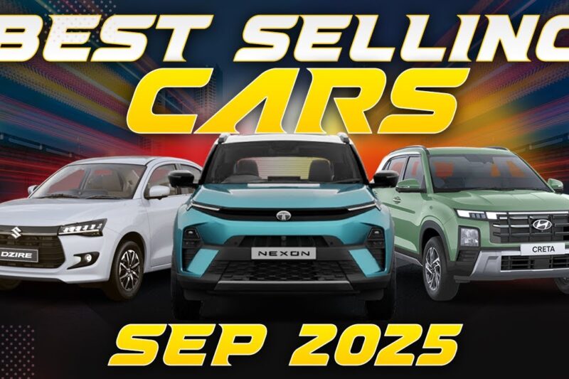 Top 25 Best-Selling Cars in India September 2025