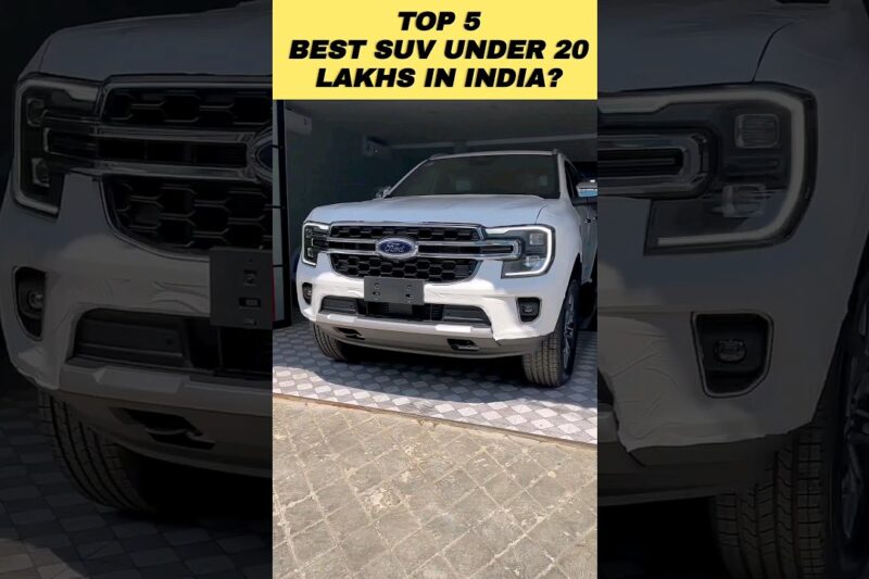 Top 5 Best Suv Cars In India 2025 #shorts #cars : Best Suv Under 20 Lakhs In India #wheelswonder