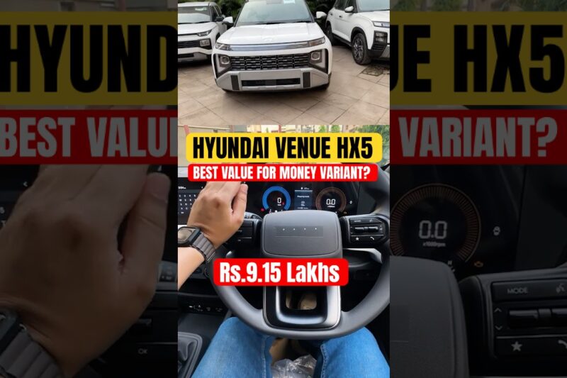Hyundai Venue HX5 : Best Value For Money Variant?