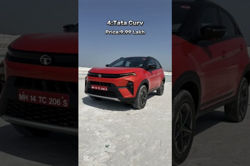 Top 4 Tata Cars under 10 Alkh in India 🔥 #automobile #tata