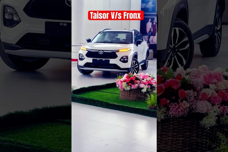 2025 Taisor V/s Fronx #taisor #toyotataisor