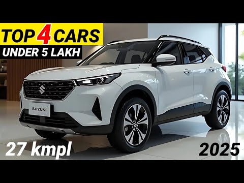 Top 4 Cars Under 5 Lakh Budget in India 2025 | Best Car Under 5 Lakh
