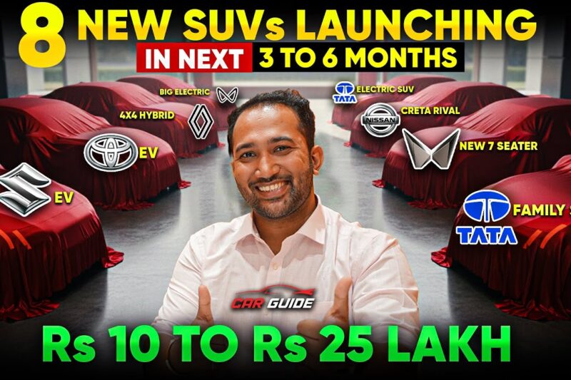 8 New SUVs in 3 to 6 Months 🔥 Tata Sierra – Mahindra XEV 9S – Toyota Electric – Maruti – Duster 🤯