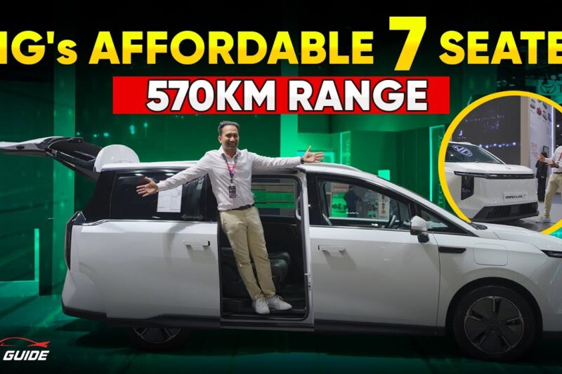 MG’s 7 Seater Electric to Rival Mahindra XEV 9S 🔥 MG MAXUS 7 Electric SUV 🤯 Family Car