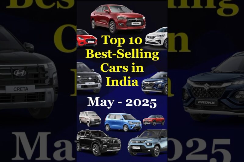 Top 10 Best – Selling Cars in India | May 2025 #car #cars