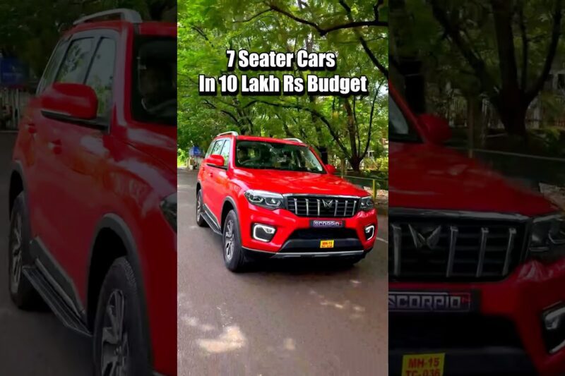 Budget 7 Seater Cars in India 2025 #shorts #7seatercars