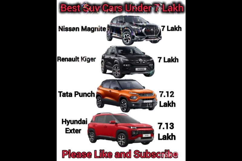 Best SUV Cars Under 7 Lakh Budget in India 2025🔥 Best Mileage SUV Under 7 Lakh✅️ #bestsuv #short.