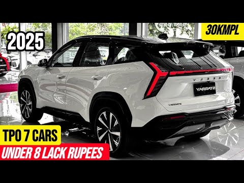 Best Car Under 8 Lakh in India 2025 | Top 7 Budget Cars 🚘