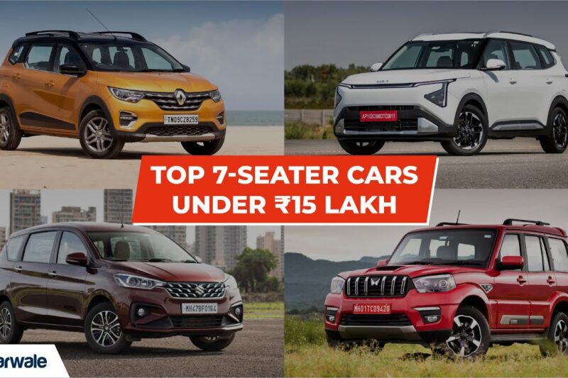 Top 7-Seater Cars Under 15 Lakh to Buy in 2025!