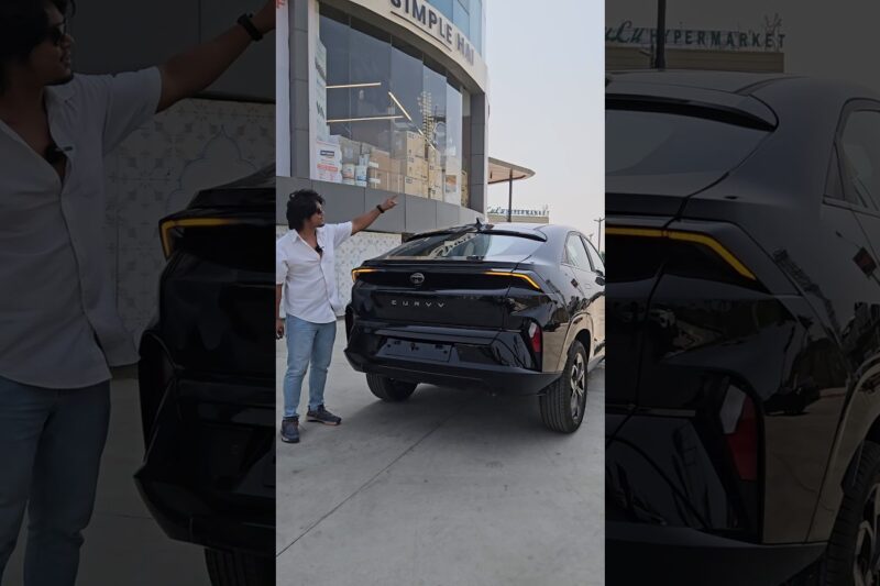 2025 Tata Curvv Dark Edition – Sleek, Bold & Futuristic SUV!