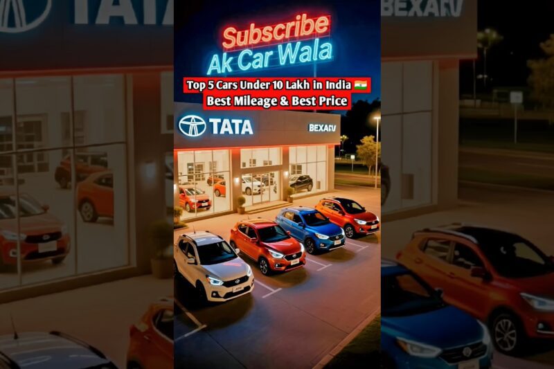 Top 5 Cars Under 10 Lakh in India 2025 🚘 🇮🇳 | Best Mileage & Best Price