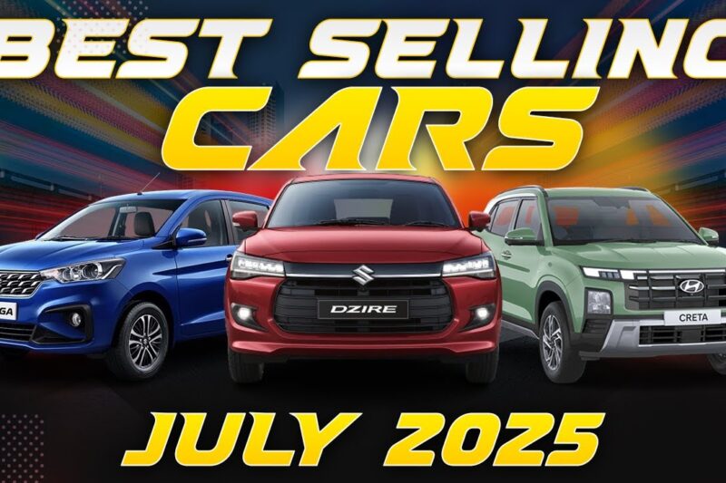 Top 25 Best-Selling Cars in India July 2025