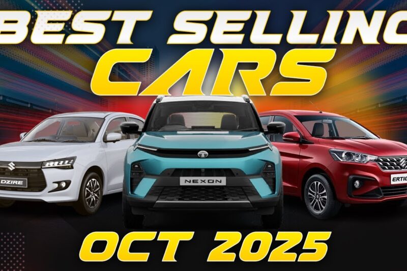 Top 25 Best-Selling Cars in India October 2025