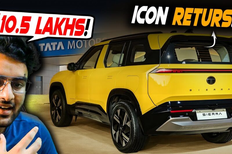 Tata Sierra is the ₹10 lakh India Made Defender with Tata’s Best TECH EVER ! Official Launch Details
