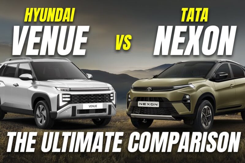 Hyundai Venue vs Tata Nexon | Sub Rs. 8 Lakh Battle | Which Car Is More Value For Money?