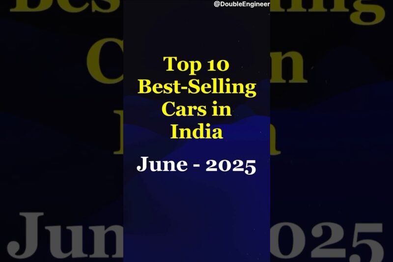 Top 10 Best Selling Cars in India – June 2025 #cars #carsell