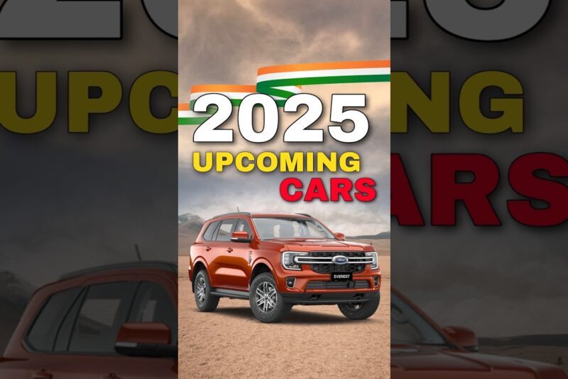 Latest upcoming cars in india 2025 #fordeverest #thar #fortuner