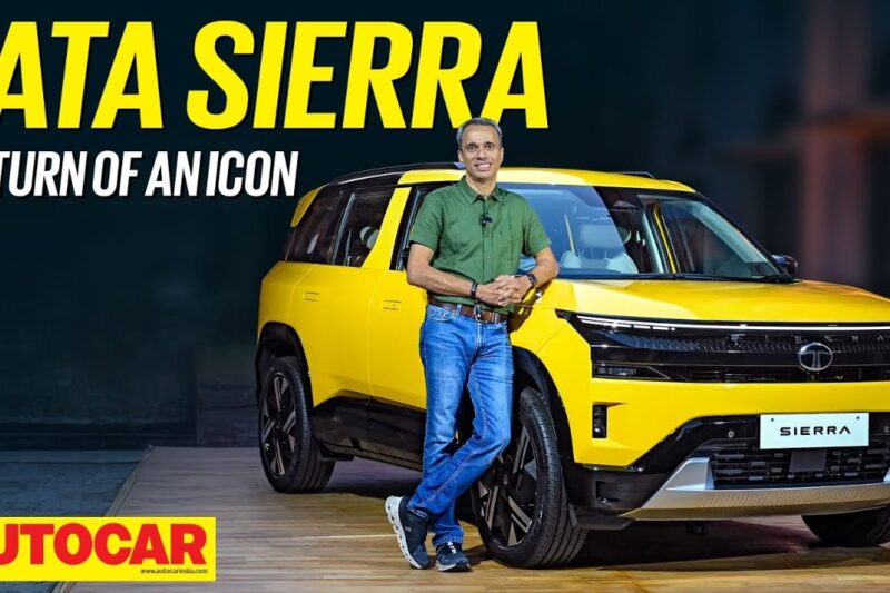 Tata Sierra revealed – Production-spec Sierra in detail | Walkaround | Autocar India