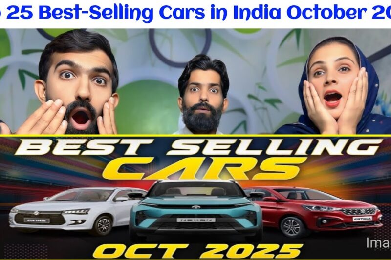 Top 25 Best-Selling Cars in India October 2025 || PAKISTANI REACTION