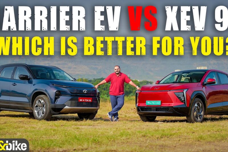 Tata Harrier EV vs Mahindra XEV 9e | Battle Of Thoroughbred India-Made Electric SUVs