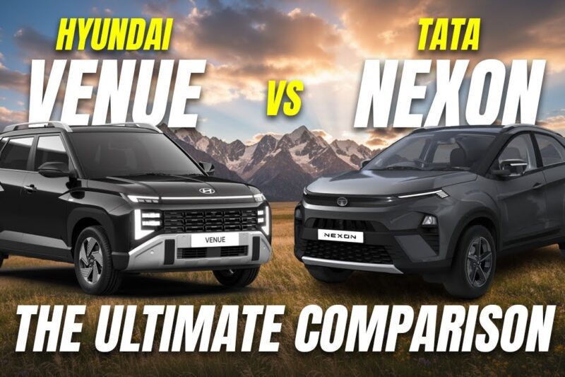 Hyundai Venue vs Tata Nexon Sub Rs. 12 Lakh Battle | Which Car Is More Value For Money?
