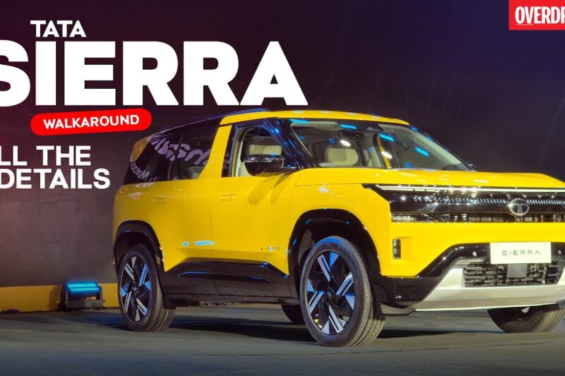 Tata Sierra Walkaround | All Details | Price, Features, Variants & More | #OVERDRIVE