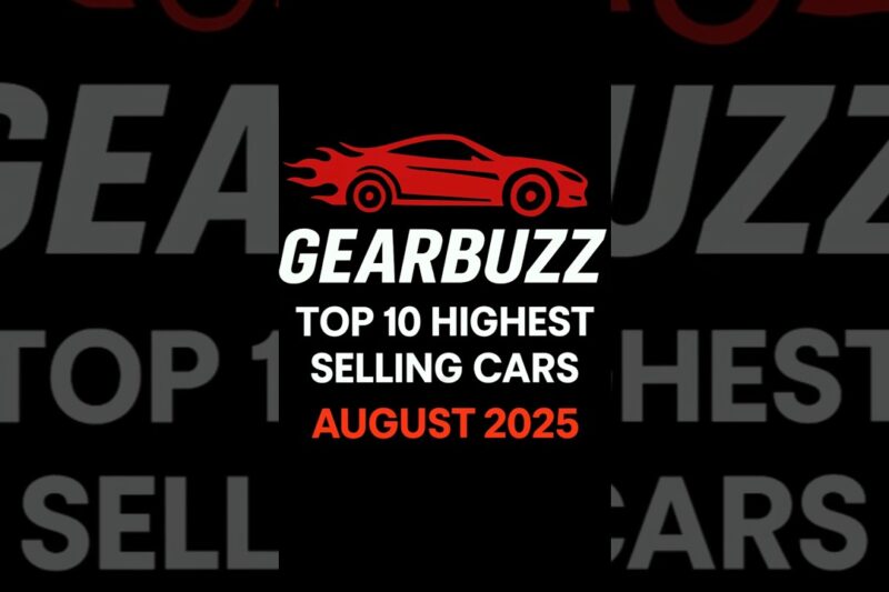 Top 10 Best-Selling Cars in India (Aug 2025)