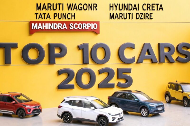 Top 10 Best Selling Cars in India 2025 🚗