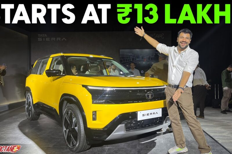 New Tata Sierra – What an SUV!
