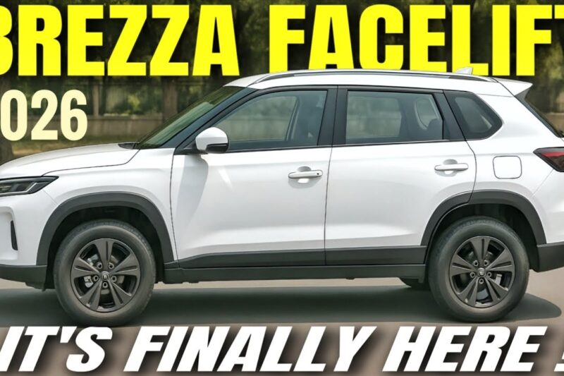 New Maruti Brezza Facelift 2026 – It’s Here! | New Brezza Facelift 2025 Launch Date in India