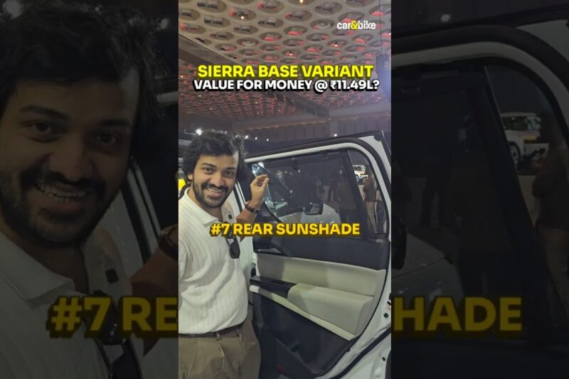 Tata Sierra Smart+ Base Variant: LOADED @ ₹11.49L! • #tatasierra #tatasierra2025 #tatamotors #sierra