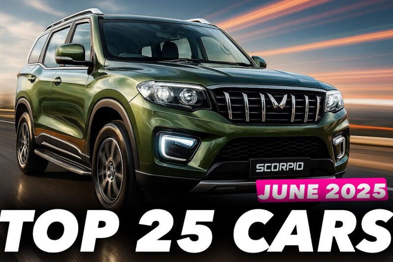 Top 25 Selling Cars in India June 2025!