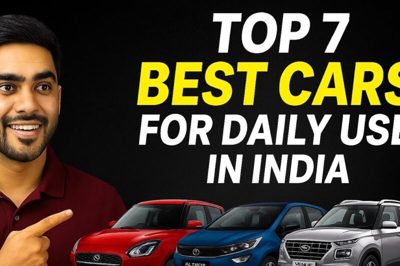 🤑Top 7 Best Cars for Daily Use in India 2025 🚗 | Mileage, Comfort & Budget Friendly Cars🔥