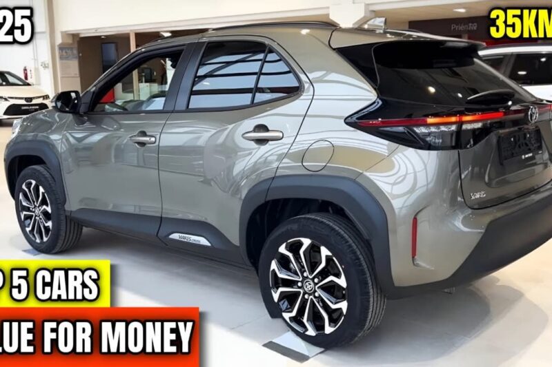India Ki Top 5 Value for Money Cars 2025 🔥 | Low Maintenance wali Mileage Queen